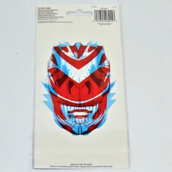 NEW 25 pc Power Ranger Helmet Decal Sticker Red Ranger Movie Car Laptop 25 PC. - Picture 2 of 2
